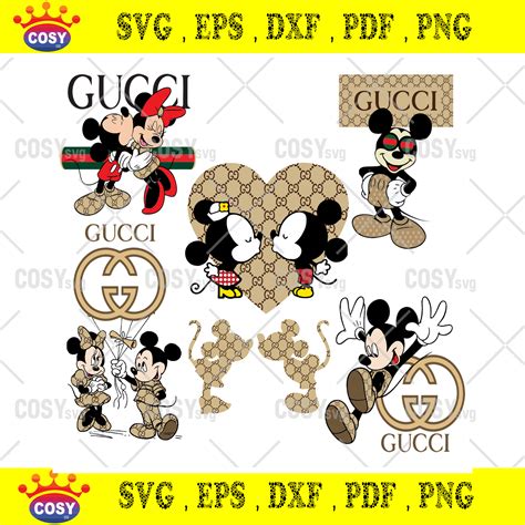 Mickey Minnie Gucci Svg Gucci Svg Gucci Logo Svg