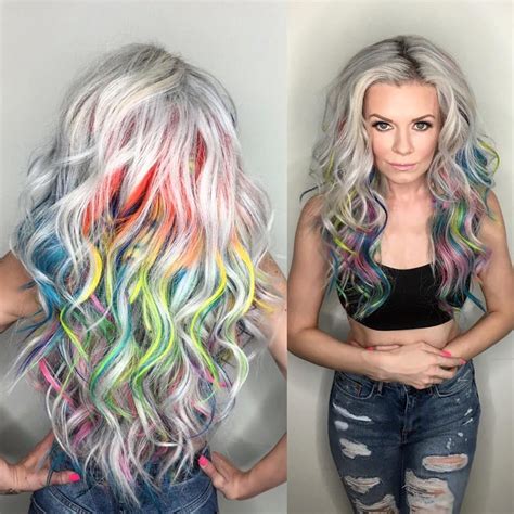 24 Best Hair Colors For Spring Summer Season 2021 Bold Hair Color Rainbow Hair Color Cool