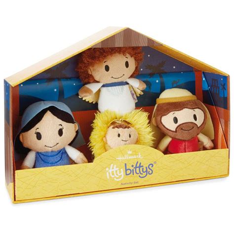 Itty Bittys Plush Nativity Set