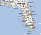 Map Of Florida Beaches On The Gulf Side - Printable Maps