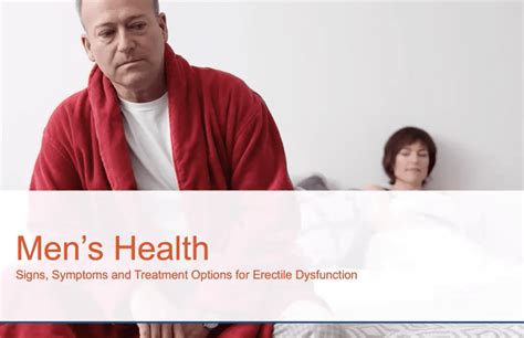 Educational Video Causes And Treatments Options For Erectile Dysfunction Paul H Chung Md