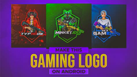 How To Make Gaming Logo For Pubg Bgmi On Android With Just Easy Steps