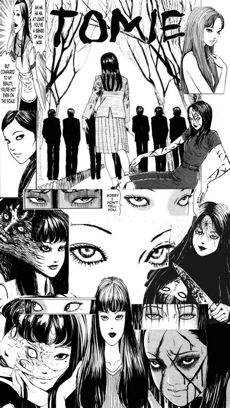 Tomie Wallpaper Japanese Horror Junji Ito Gothic Anime