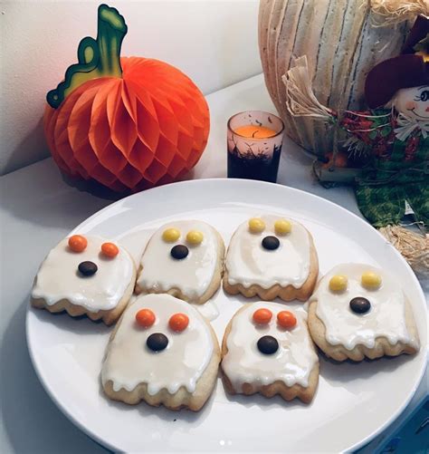 Halloween Ghost Cookie Recipe Early Education Zone