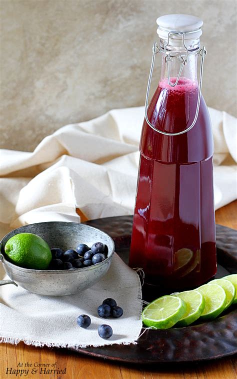 1 cup fresh lime juice (i use 4 cups, to quadruple) 1 1/2 cup granulated sugar (i use 6 cups) 1 1/2 cup water (i use 6 cups) make a simple syrup, combining the. Blueberry Limeade (Or Lemonade)