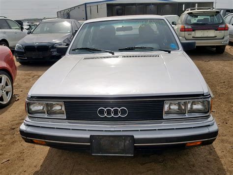 1981 Audi 5000 Delux 22l 5 In Co Denver Waugb0437bn101861 For Sale