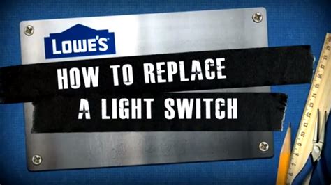 How To Replace A Light Switch Youtube