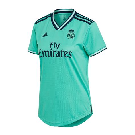 In unserem fußballshop finden sie das ökonomische. adidas Real Madrid Trikot UCL 2019/2020 Damen Grün ...