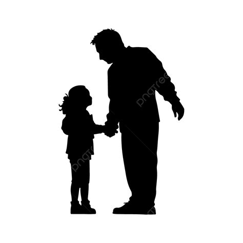 Fathers Day Silhouette Vector Father S Day Father Day Father Png And
