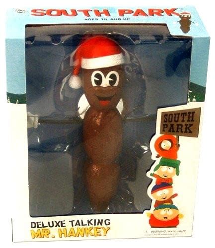 South Park Deluxe Talking Mr Hankey Figure Free Shipping