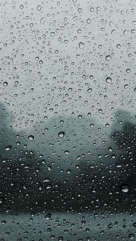 Download Wallpaper 938x1668 Drops Rain Glass Wet Iphone