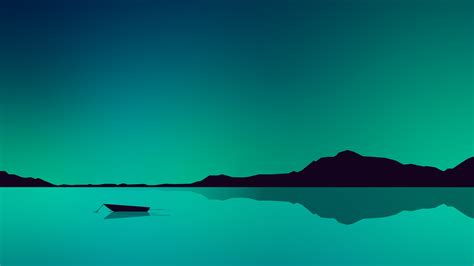 Lake Minimal Green 4k Hd Artist 4k Wallpapers Images Backgrounds