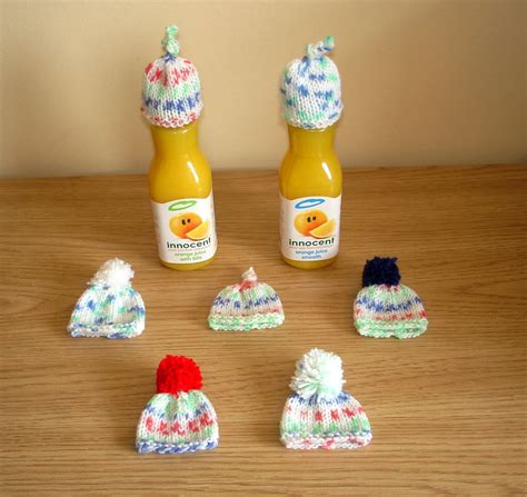 The Big Knit ~ Age Uk Innocent Smoothie Hats ~ Knitted Hats