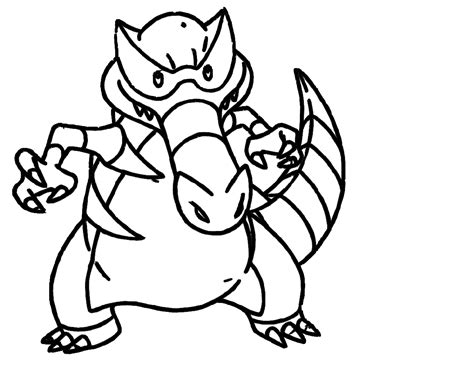 We have collected 38+ mega pokemon coloring page printable images of various designs for you to color. mega pokemon coloring pages krookodile pokemon | Educative ...