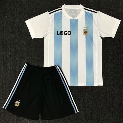 2018 adult world cup argentina soccer jersey uniform national team football jersey kits top