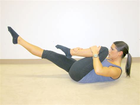 Pilates Exercise Of The Month Single Leg Stretch
