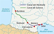 El Canal del Mediodía en Francia