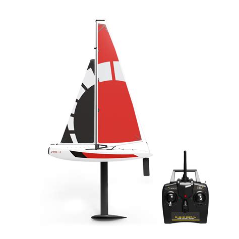 Walmeck Remote Control Sailboat 24ghz 2 Channel Competition Remote