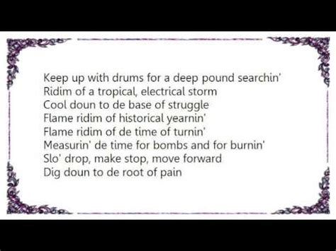 Linton Kwesi Johnson Reggae Sounds Lyrics Youtube