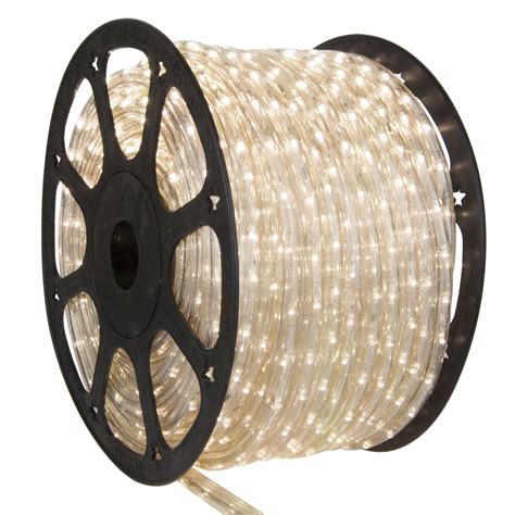 Led Rope Lights 150 Warm White Led Mini Rope Light Commercial Spool