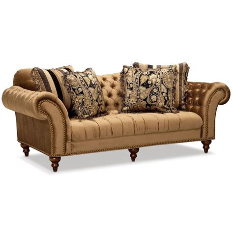 Brittney Sofa Loveseat And Chaise American Signature Furniture