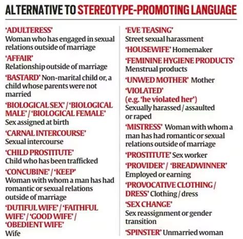 sc handbook on gender stereotypes
