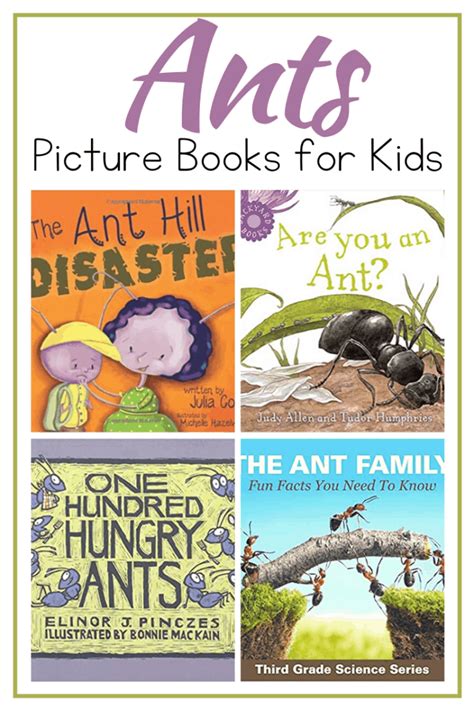 15 Amazing Picture Books About Ants For Preschoolers
