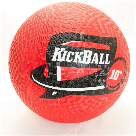 Red Rubber 10 In Kickball