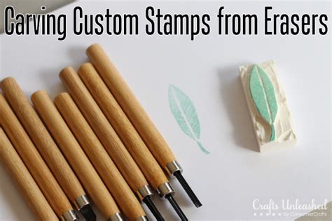 Tutorial Carve Your Own Stamps Stamping