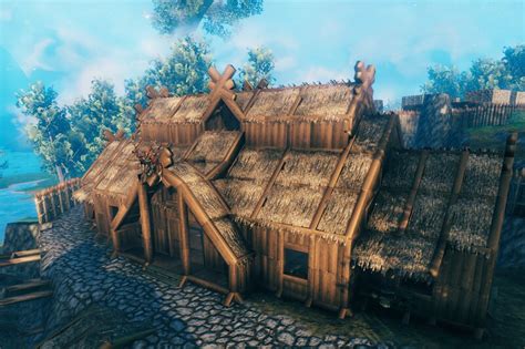 Longhouse Valheim Build