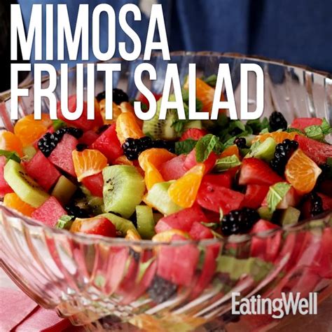 Mimosa Fruit Salad Video Recipe Video Fruit Salad Recipes