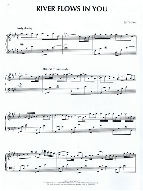 Wait, i'm not done yet. RIVER FLOWS IN YOU SHEET MUSIC PDF