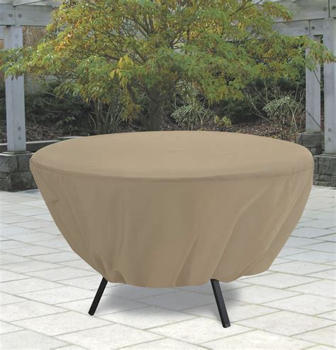 Round Patio Table Cover With Umbrella Hole Table Covers Depot