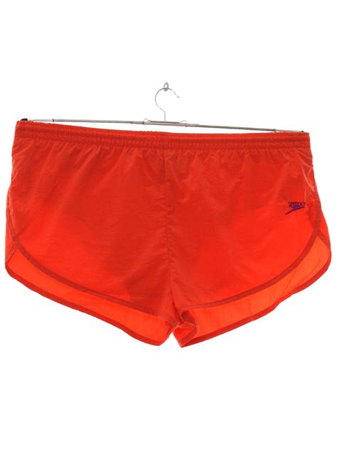 90s Vintage Speedo Swimsuitswimwear 90s Speedo Mens Neon Coral