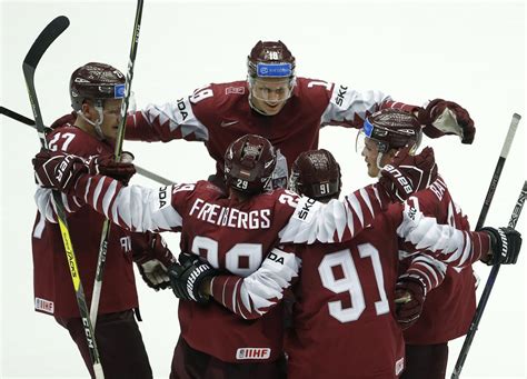 Latvia Prepares For Big Hockey Game Against Canada Article