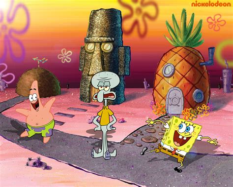 Spongebob Patrick And Squidward Patrick Star Spongebob Wallpaper Fanpop