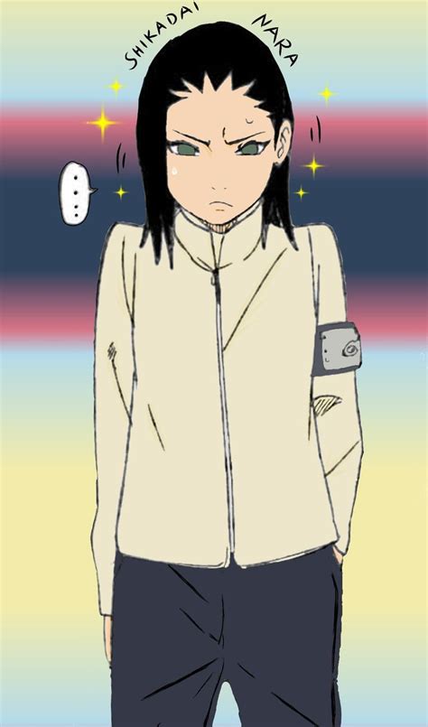 Naruto Shippuden Shikamaru Hair Down
