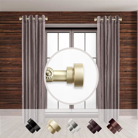 Side Curtain Rod Gold Curtain Rods At