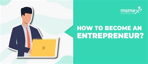 How To Become An Entrepreneur Step By Step Process To Entrepreneurship