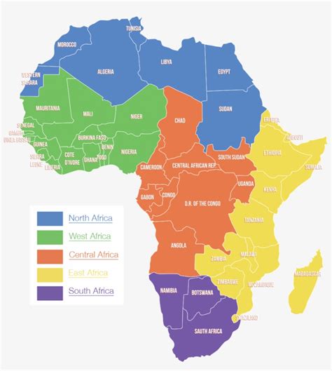 29 Regional Map Of Africa Online Map Around The World