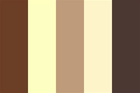 Brown And Cream Color Palette