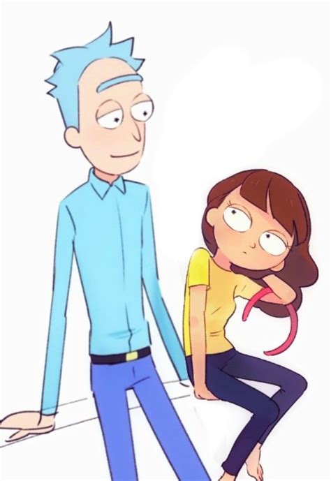 Rick And Morticia Rick Sanchez Morticia Smith Rick And Morty Fanart