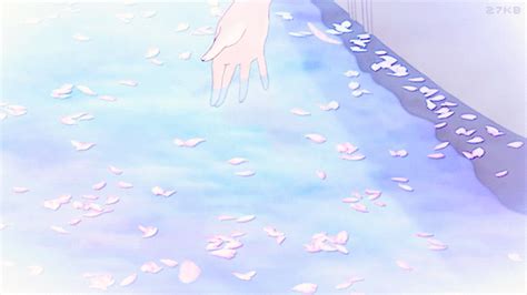 Hello~  Pastel Aesthetic Anime Pink Pond