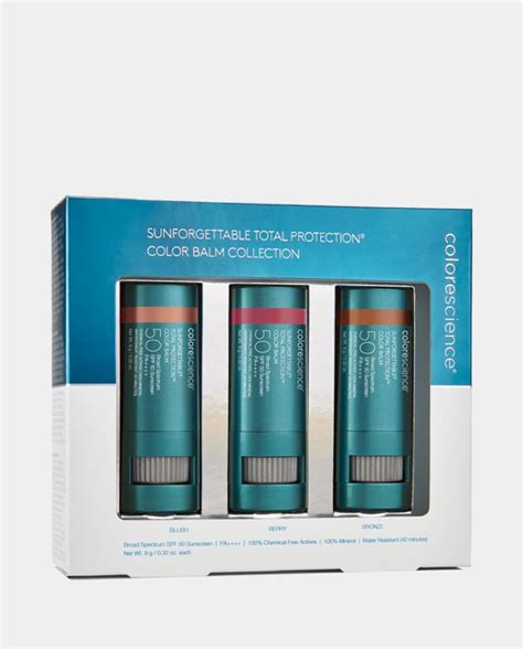 Colorescience Sunforgettable Total Protection Color Balm Spf50 Collection Pure Perfection Clinic