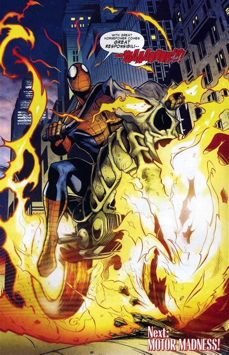 Ghost Rider Spider Man Comic Heroes Marvel Heroes Marvel Characters