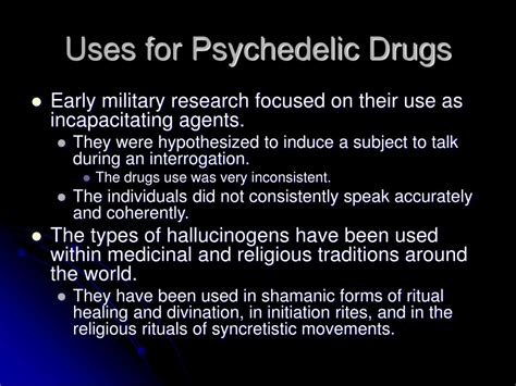 Ppt Drugs Of Abuse Psychedelic Agents Powerpoint Presentation Free