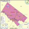 Montgomery County Map, Pennsylvania