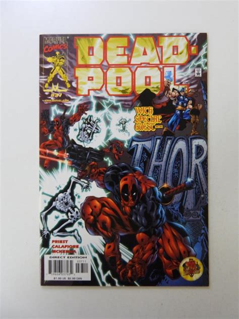 Deadpool 37 Direct Edition 2000 Vfnm Condition Comic Books