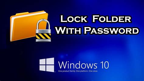 How To Locked Folders In Windows 7 8 10 Without Any Software