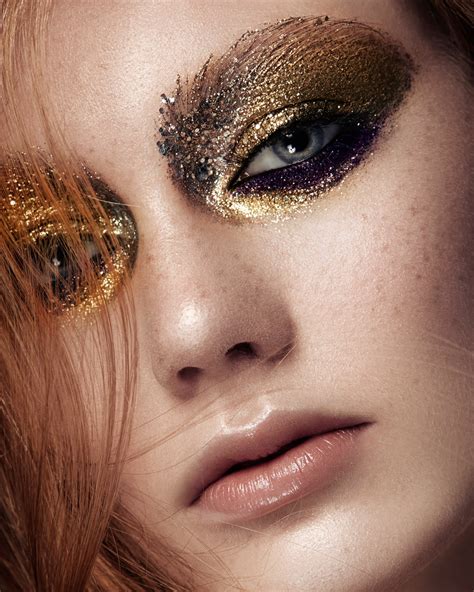 Delightful Duo 10 Dazzling Glitter Makeup Ideas